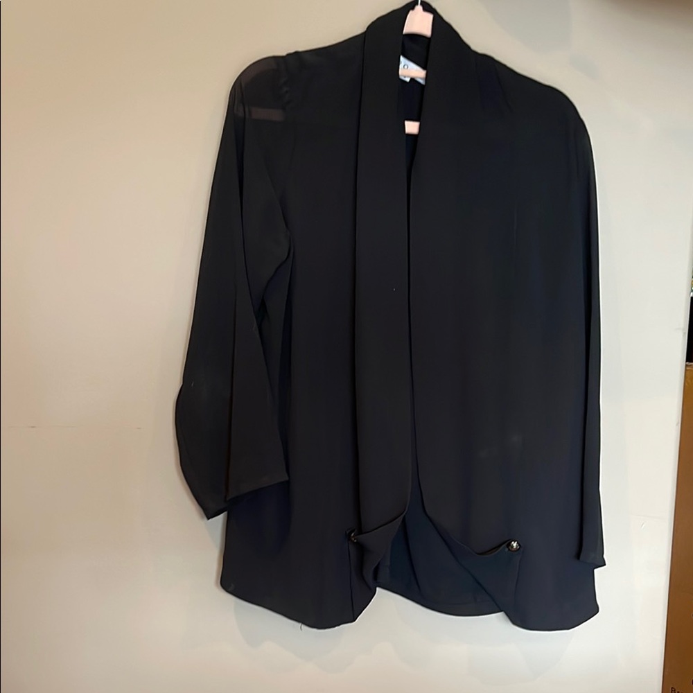 Cleo Black Blazer Versatile Suit Jacket